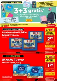 Biedronka gazetka tydzień 34 Strona 2: Masło ekstra Polskie Mlekovita €2,49