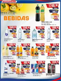 Revista Maxiconsumo semana 34 Página 18: Agua sab Aquarius €142.491,00, Villavicencio agua €213.741,00
