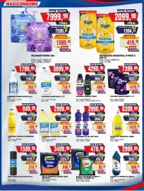 Revista Maxiconsumo semana 34 Página 24: Esencial bolsa para residuos €349.990,00, Ayudin lavandina ropa €370.491,00
