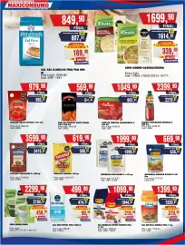 Revista Maxiconsumo semana 34 Página 5: La campagnola pure de tomate €99.741,00, Marolio sal entref/gruesa €109.990,00