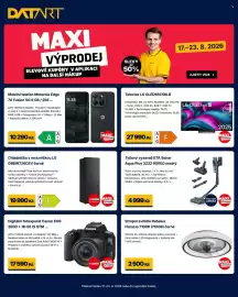 Datart leták týden 34 Strana 1: Televize LG OLED65C56LB €27.990,00