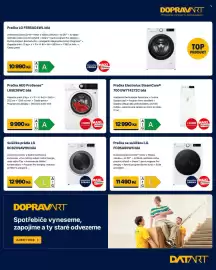 Datart leták týden 34 Strana 15: AEG Pračka ProSense L6SE26WC bílá €9.990,00, Pračka se sušičkou LG FCR5A85WS bílá €11.490,00