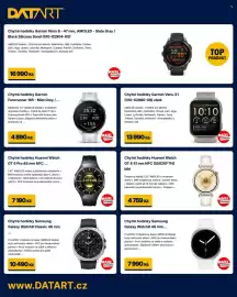Datart leták týden 34 Strana 2: Huawei Watch GT 6 Pro 46 mm NFC €7.190,00, Garmin Forerunner 165 - Mist Grey €4.890,00
