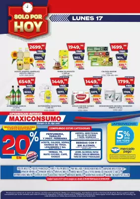 Maxiconsumo (válido hasta 17-08)
