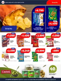 Catálogo Supermayorista Vital semana 34 Página 27: Doritos nachos de queso €2.999,00, Cheetos malcitos sabor queso €5.999,00