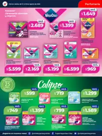 Catálogo Supermayorista Vital semana 34 Página 7: Calipso protectores diarios normal con fragancia €799,00