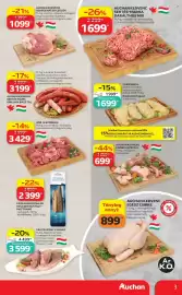 Auchan akciós újság hét 34 Oldal 3: AUCHAN KEDVENC Sertés-Marha Darálthús Mix €1.699,00
