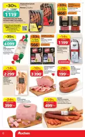 Auchan akciós újság hét 34 Oldal 8: AUCHAN COLLECTION MARHA GRILLKOLBÁSZ €1.599,00