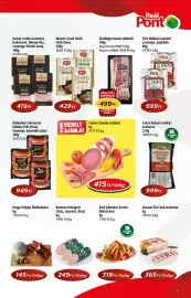 Real akciós újság Oldal 3: Gierlinger bacon €499,00, Tauris canada szalámi €415,00