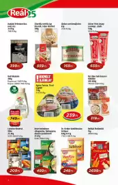 Real akciós újság Oldal 4: Sitortilla €559,00, Delikát ételízesítő €2.699,00