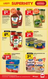 Polomarket gazetka tydzień 34 Strona 35: Ketchup łagodny Tortex €5,49, Musztarda Sarepska Kamis €2,49