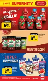 Polomarket gazetka tydzień 34 Strona 37: Owsianka z bananami i truskawkami Lubella €2,99, Dżem wiśniowy Łowicz €6,49