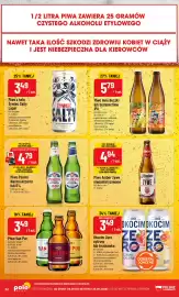Polomarket gazetka tydzień 34 Strona 52: Piwo Amber Żywe niepasteryzowane €4,94, Piwo Inne Beczki Mango Jerry €5,79