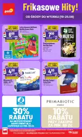 Polomarket gazetka tydzień 34 Strona 1: Musli proteinowe One Day More €7,00, Herbata Taragui Yerba Mate €4,00
