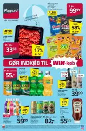 Fleggaard avis Side 1: Tuborg Classic, Guld el. Brewmaster IPA €82,00, Små Shots €59,99