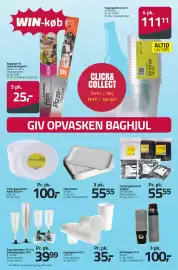 Fleggaard avis Side 11: Flergangsbestik el. Sugerør €55,55, Engangskrus €35,00