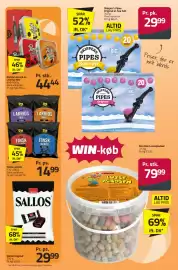 Fleggaard avis Side 38: Maku Laku Finsk Lakrids €14,99, Panda Licorice el. Licorice Mix €44,44