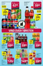 Fleggaard avis Side 41: Tuborg Squash €59,99, Pepsi Max PET el. Faxe Kondi Energy €59,99
