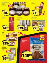 Calle tilbudsavis Side 12: Callebaut Belgisk Chokoladeovertræk €379,00, Den Gamle Fabrik marmelade el. ribsgele €20,00