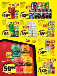 Calle tilbudsavis Side 25: Egekilde €59,99, Coca Cola, Fanta, Sprite el. Fuze Tea €69,99