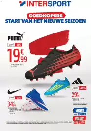 Intersport folder Pagina 1: Mercurial superfly 10 club €34,99, Attacanto ii ag/fc €19,99
