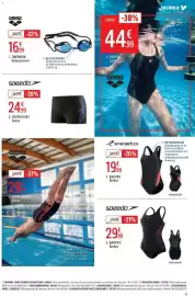Intersport folder Pagina 19: Zwembril volwassenen €16,99, Badpak dames €19,99