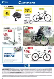 Intersport folder Pagina 22: Go up nova light kinderen €69,99, Mtb cliff 700 €259,99