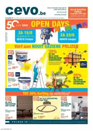 Cevo folder Pagina 1: Plafonnière 1x34w €139,99, Hanglamp 5x5,8w €311,96