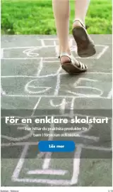 Biltema reklamblad Sida 6: För en enklare skolstart Här hittar du praktiska produkter för barn i förskolan och skolan. Läs