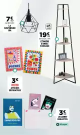 Catalogue Centrakor page 17: L'etagère d'angle 5 niveaux €19,99, Le carnet paillettes €3,99
