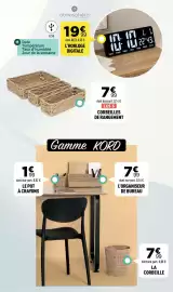 Catalogue Centrakor page 20: L'organiseur de bureau €7,99, Atmosphera - l'horloge digitale €19,99