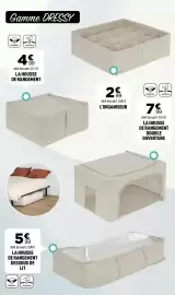 Catalogue Centrakor page 29: La housse de rangement double ouverture €7,99, La housse de rangement dessous de €5,99