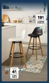 Catalogue Centrakor page 54: Atmosphera LE TABOURET DE BAR LAKA €19,99