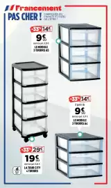 Catalogue Centrakor page 61: LE MODULE 3 TIROIRS A4 €9,99, LE MODULE 3 TIROIRS A5 €9,99