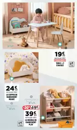 Catalogue Centrakor page 8: Atmosphera - le coffre de rangement nuage €24,99, Atmosphera - le meuble de rangement play €39,99