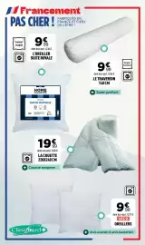 Catalogue Centrakor page 9: Oreillers €9,99, Le traversin 140 cm €9,99