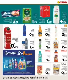 Volantino Conad Margherita Pagina 4: Ammorbidente liquido Mon Amour €2,69, Biscotti mini Petfriends €0,99