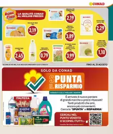 Volantino Conad Margherita Pagina 5: Bisco gelato Conad €3,19, Sugo allo scoglio Conad classico €3,89