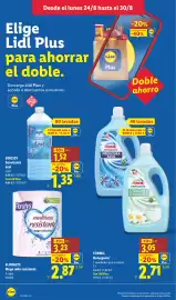 Catálogo Lidl semana 35 Página 10: Floralys mega rollo resistente €2,87, Formil Detergente €2,71