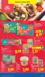 Catálogo Lidl semana 35 Página 27: Food Festival Costillar €9,99, Food Festival Falafel €1,99