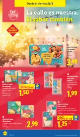 Catálogo Lidl semana 35 Página 28: Food Festival Pizza Pockets €1,50, Food Festival Mini calzone €2,99