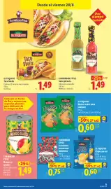 Catálogo Lidl semana 35 Página 35: El tequito tortilla chips salsa jalapeño €0,60