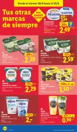 Catálogo Lidl semana 35 Página 36: Danone Alpro de soja €2,00, Kaiku Caffè Latte / Matcha Latte €0,90