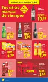 Catálogo Lidl semana 35 Página 38: Anna de Codorniu Cava brut €7,99, Fanta refresco de naranja €2,98