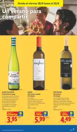Catálogo Lidl semana 35 Página 39: Pata Negra vino blanco €4,49, Emina vino blanco verdejo d.o. rueda €5,99