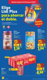 Catálogo Lidl semana 35 Página 8: Freeway Cola €4,60, Baresa aceitunas verdes rellenas de anchoa €1,04