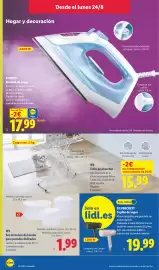 Catálogo Lidl | Bazar Página 12: PHILIPS Plancha de vapor €17,99, W5 Tabla de planchar €15,99