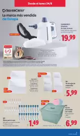 Catálogo Lidl | Bazar Página 13: SILVERCREST Limpiador de vapor de mano €19,99, W5 Set de cajas de ordenación €5,99