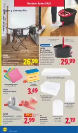Catálogo Lidl | Bazar Página 14: VILEDA Tendedero €26,99, VILEDA Set de limpieza Easy Wring & Clean €29,99