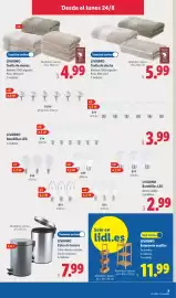 Catálogo Lidl | Bazar Página 17: LIVARNO Toalla de manos €4,99, LIVARNO Toalla de ducha €5,99